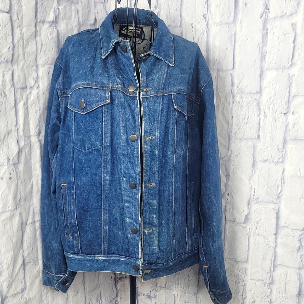 Vintage Expressions Blue‎ Denim Jacket